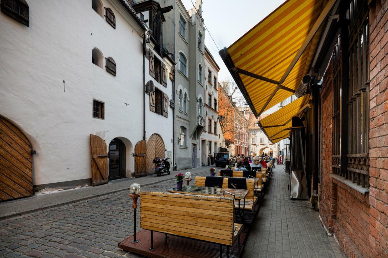 Old Riga Aldaru Street 2 Level Apartment With Terrace 外观 照片