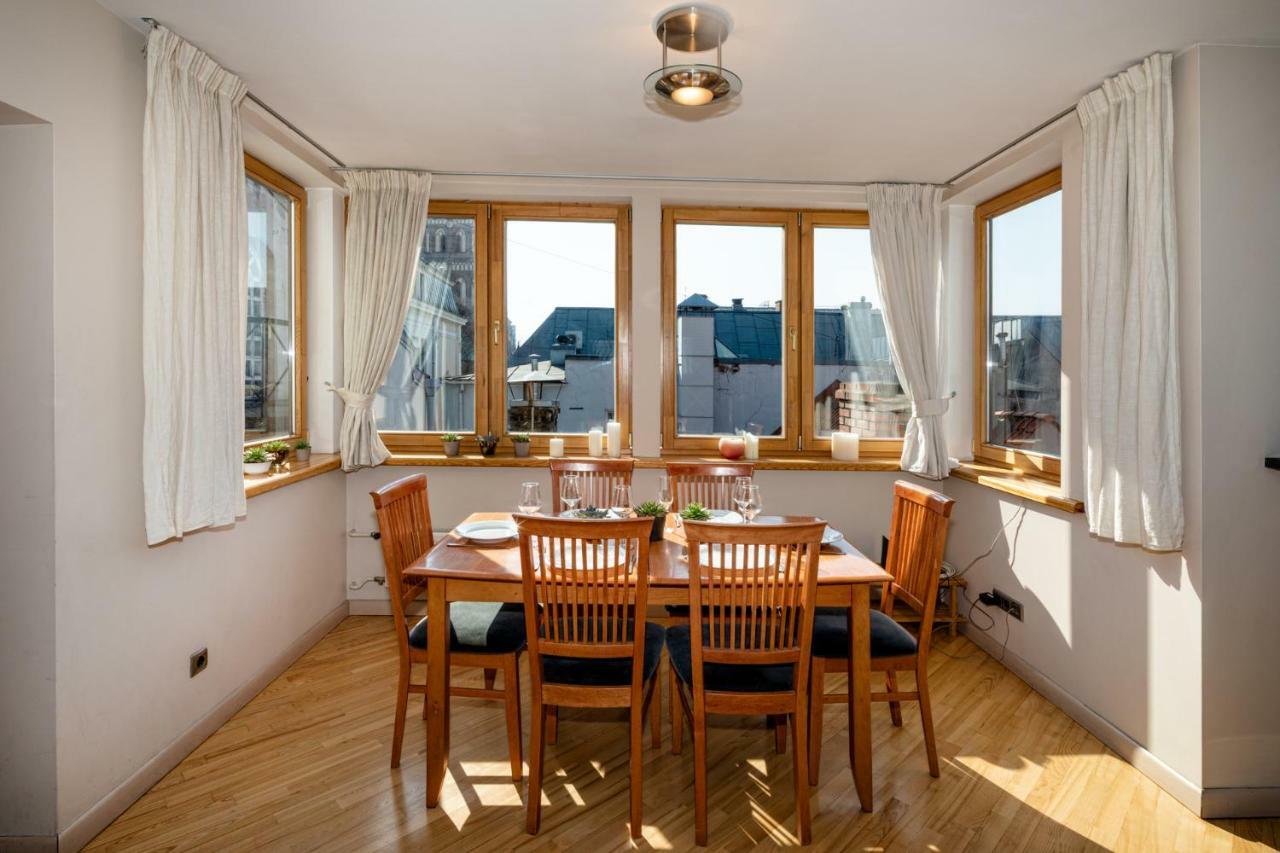 Old Riga Aldaru Street 2 Level Apartment With Terrace 外观 照片
